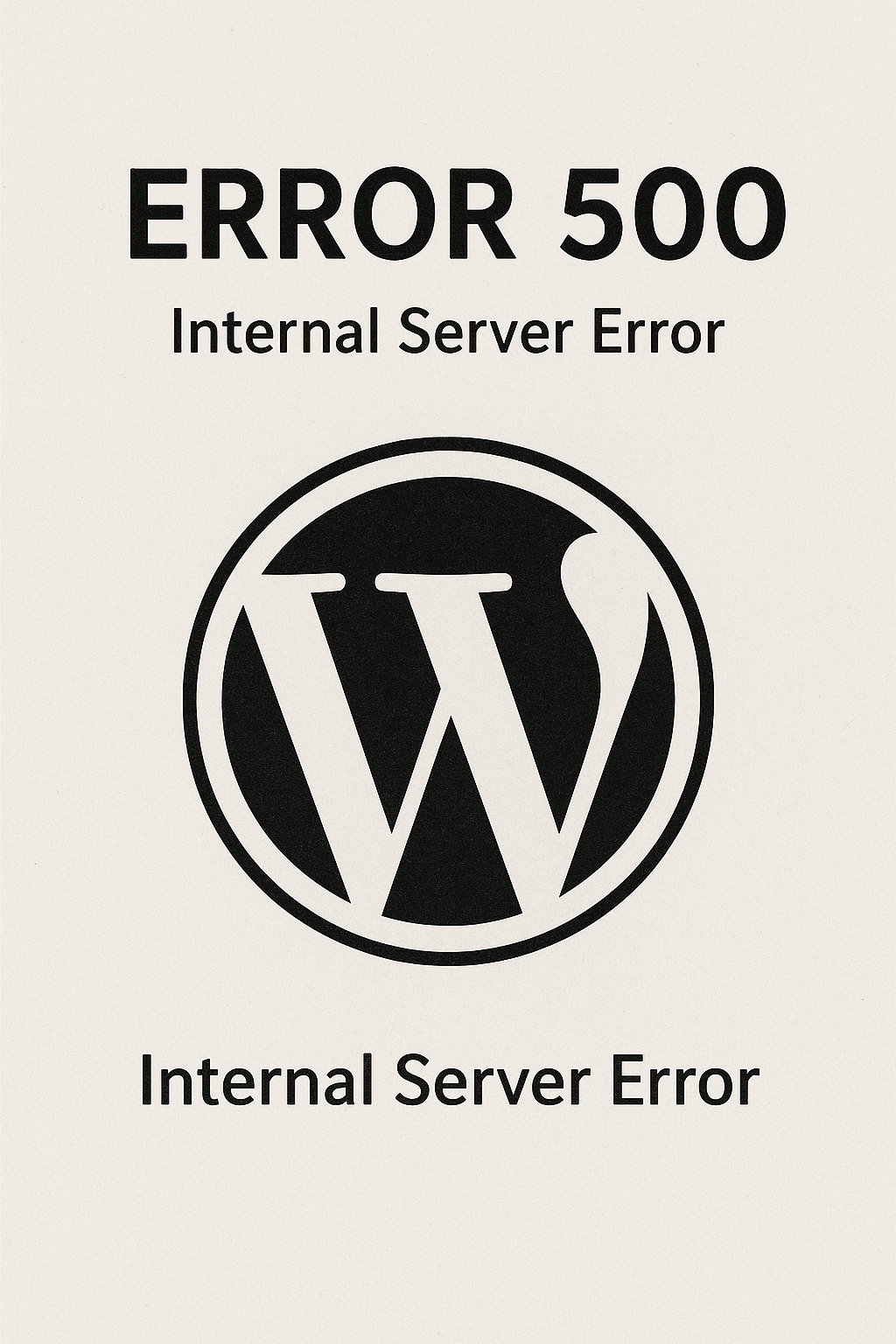 Error 500 Wordpress
